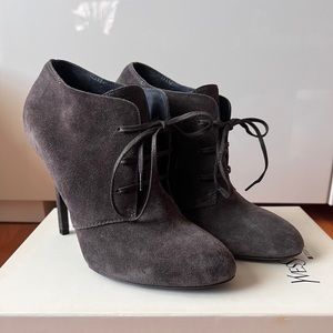 YSL Suede Ankle Boots